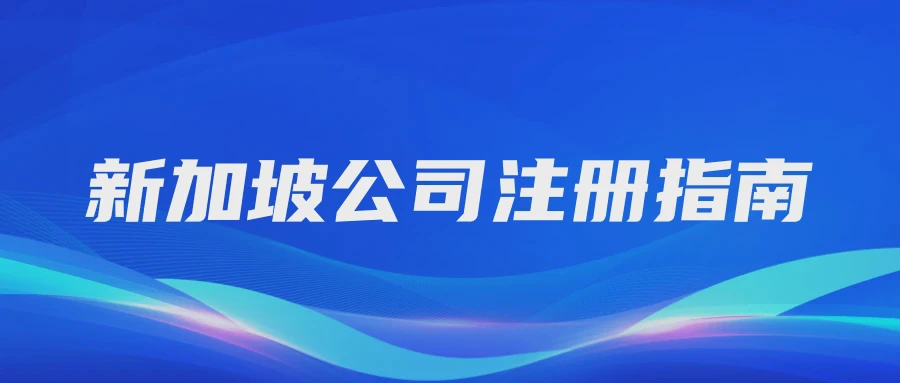 新加坡公司注册指南