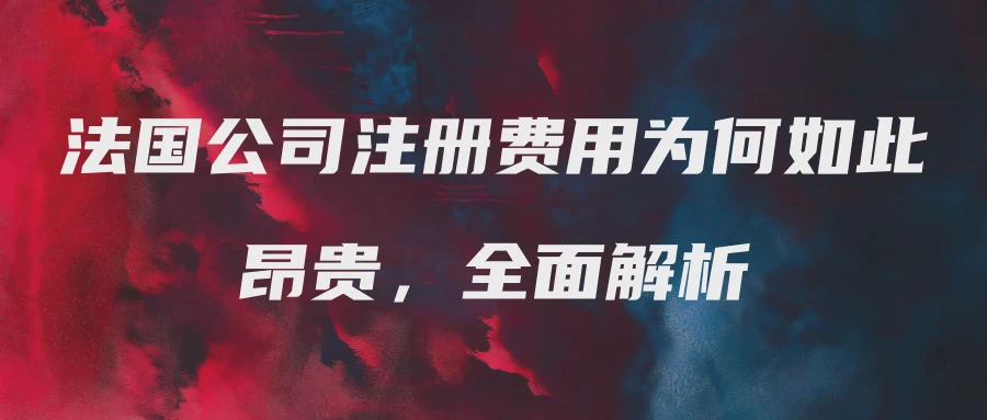 法国公司注册费用为何如此昂贵，全面解析