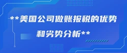 美国公司做账报税的优势和劣势分析